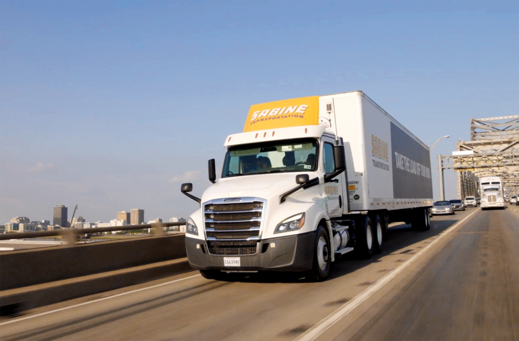 Sabine Transportation over I10 Corridor bridge
